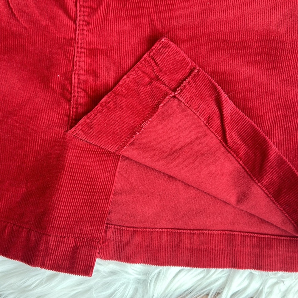 🍂 MERONA | Corduroy Skirt | Rust |Size 12 - Picture 7 of 12